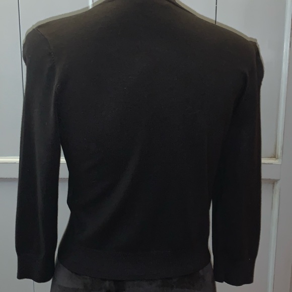 NWOT WHBM zipper cardigan - Picture 2 of 2